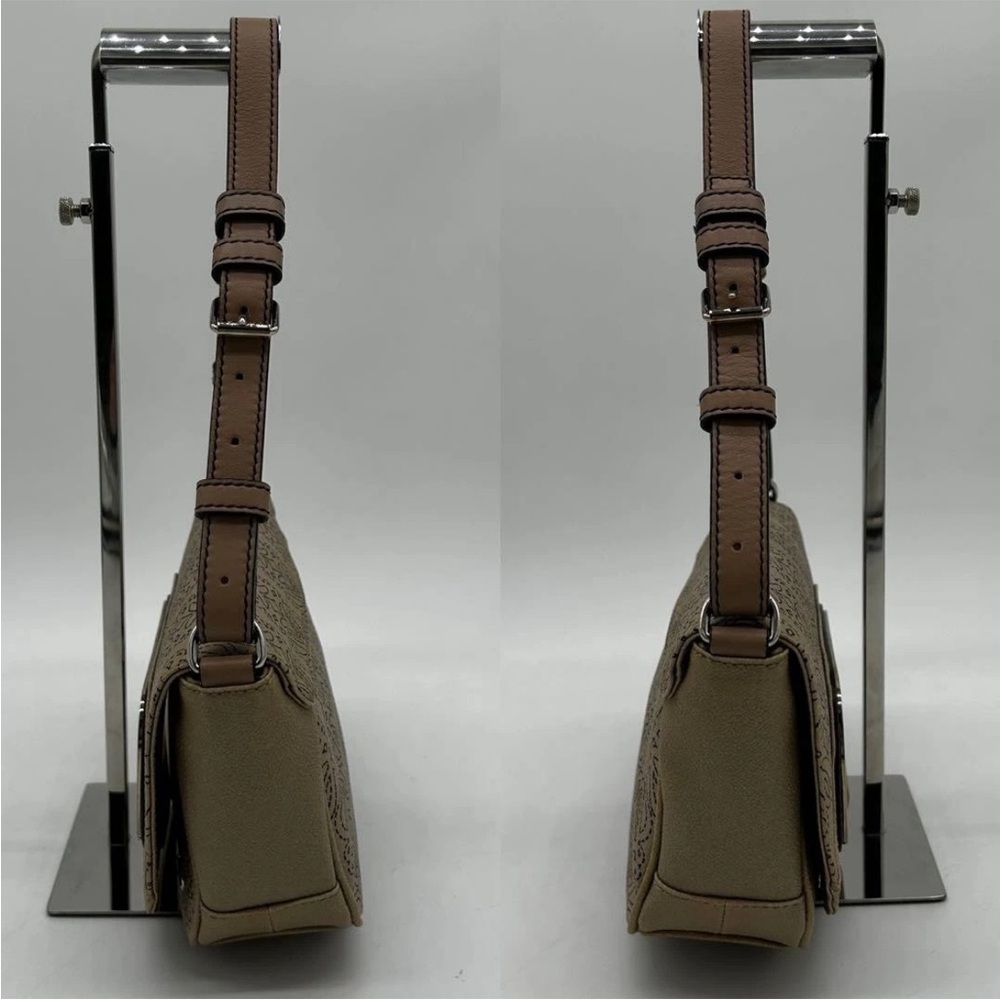 Loewe Beige Patterned Shoulder Bag - image 4